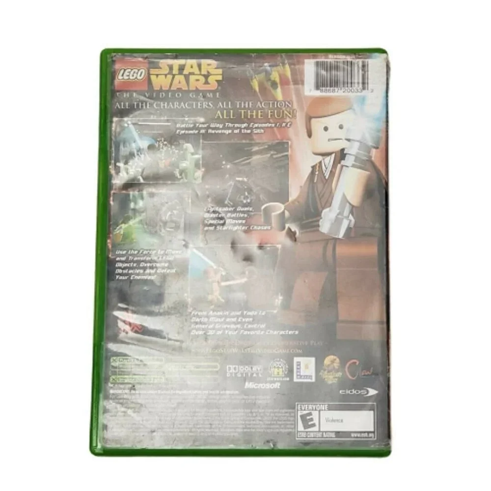 Xbox Lego Star Wars The Video Game (Complete, 2005) Microsoft